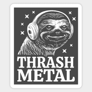 Funny Heavy thrash Metal music lover Magnet